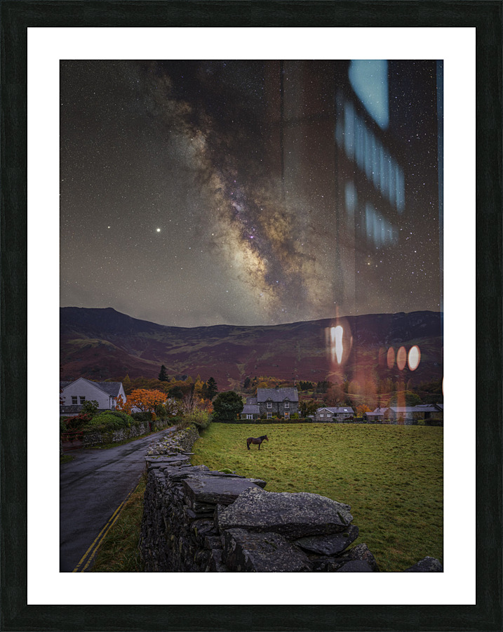Milky way Picture Frame print