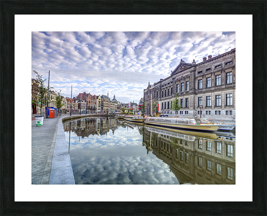 Amsterdam Reflections Picture Frame print