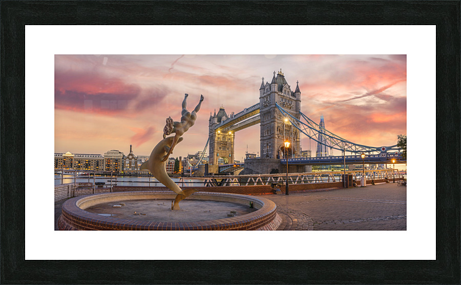 Tower Bridge Picture Frame print