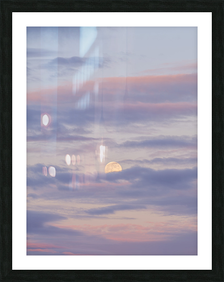 Colourful Sunset Picture Frame print