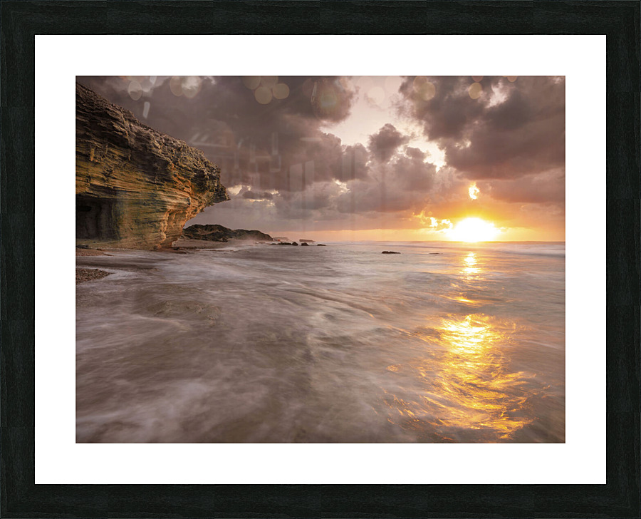 Beach Sunset Picture Frame print