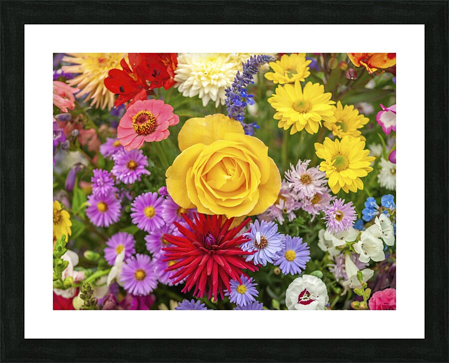 Garden Tapestry Picture Frame print