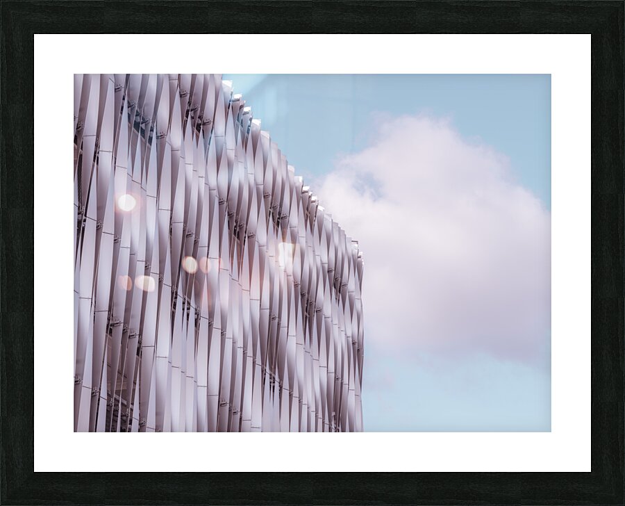 Commercial Building Picture Frame print