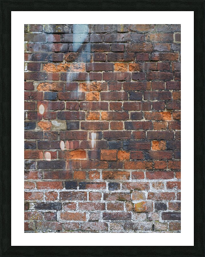 Old brick wall Picture Frame print