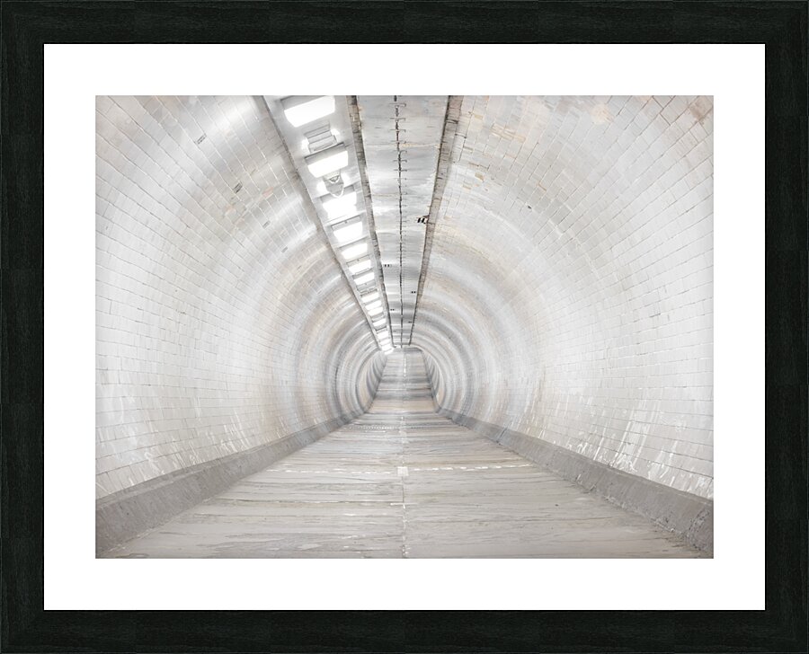 Urban Passage Picture Frame print