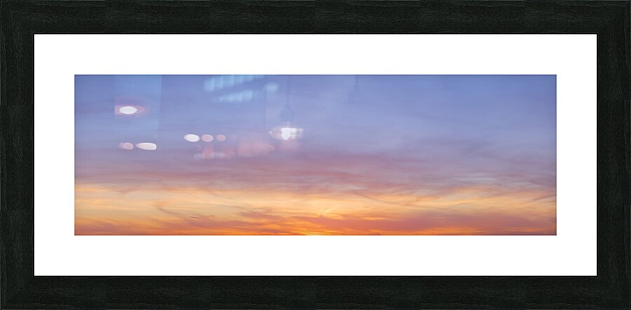 Sunset Sky Impression et Cadre photo