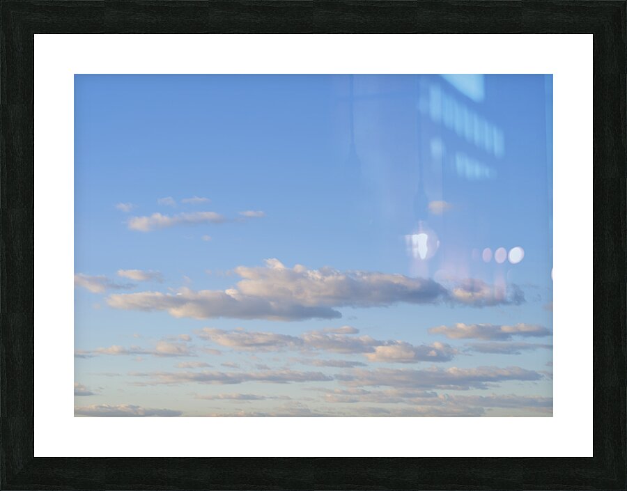 Blue sky Picture Frame print
