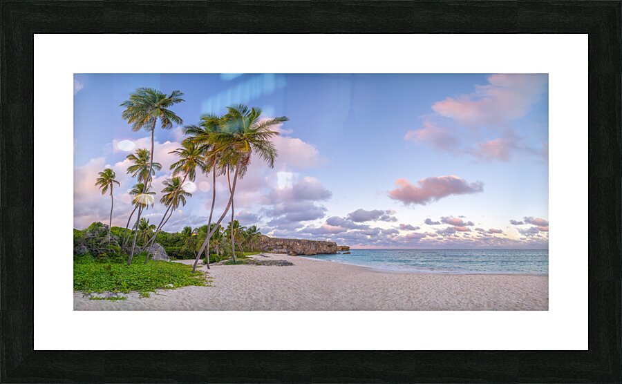 Serene Barbados Evening Picture Frame print