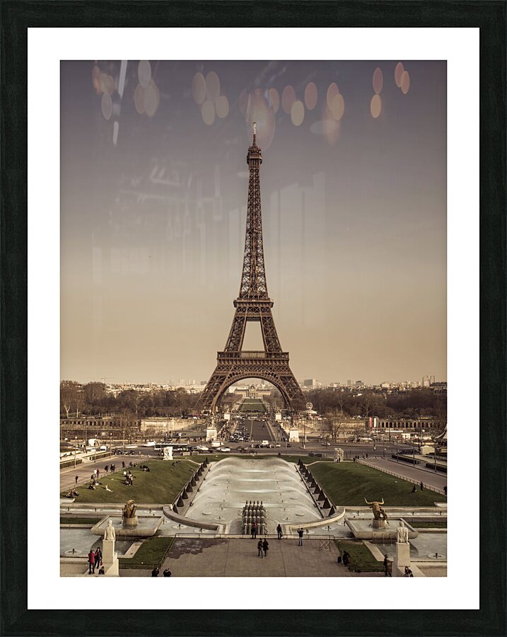 Eiffel Tower Picture Frame print