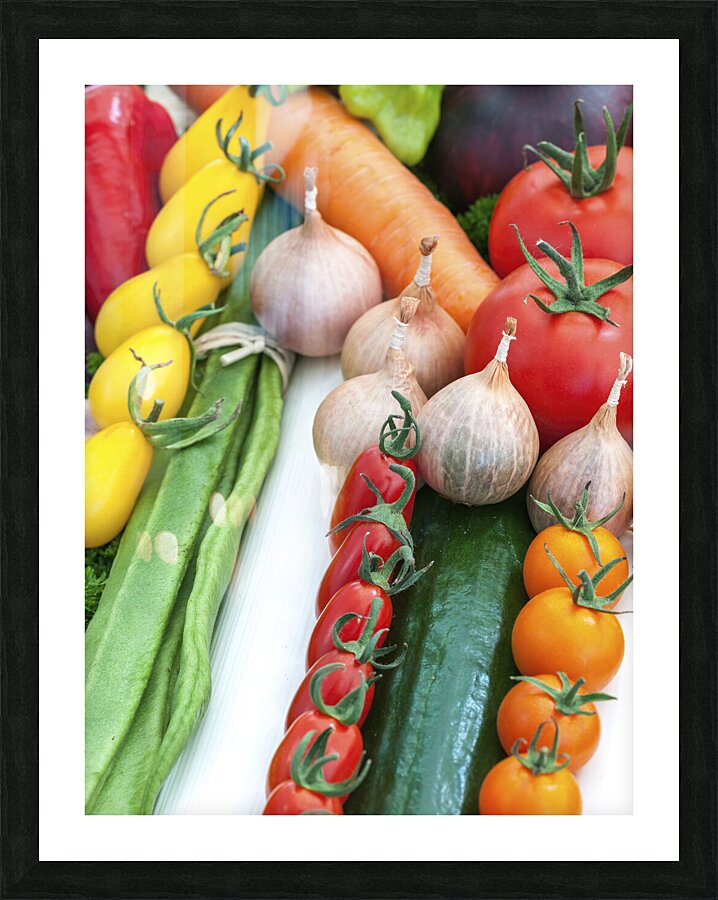 Fresh Vegetables Picture Frame print