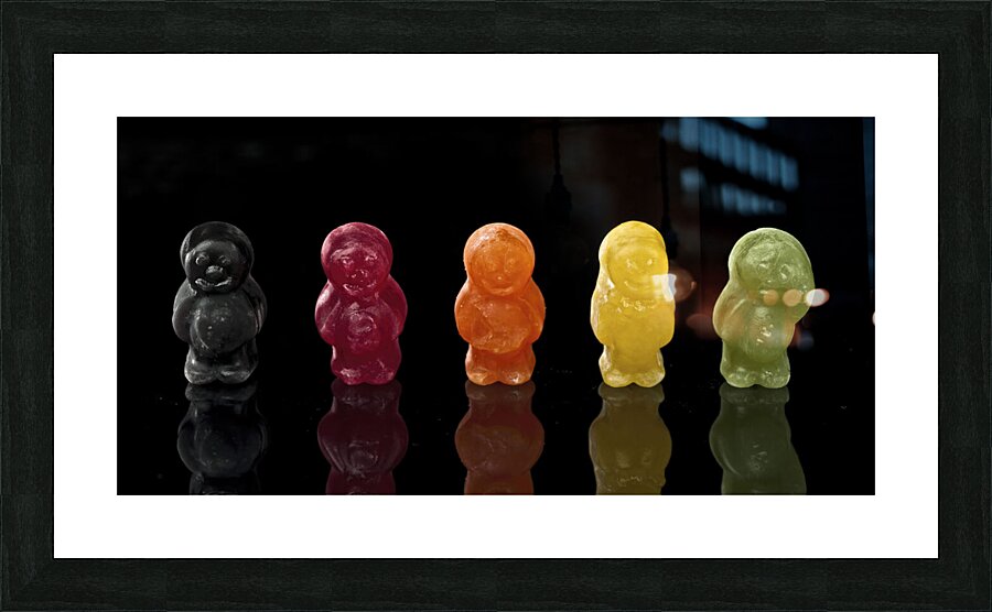 Jelly Babies Picture Frame print