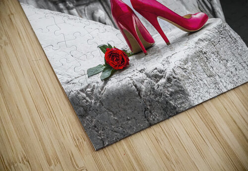 High heels on Rialto Bridge Assaf Frank puzzle