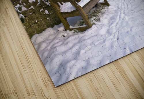 Winter Bench Assaf Frank puzzle