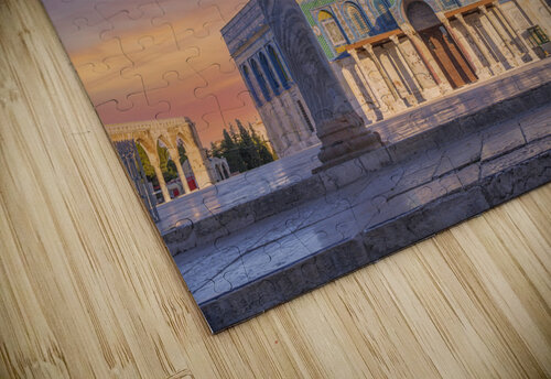 Al-Aqsa Mosque Assaf Frank puzzle