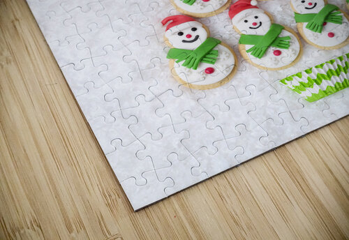 Snowmen Biscuits Assaf Frank puzzle