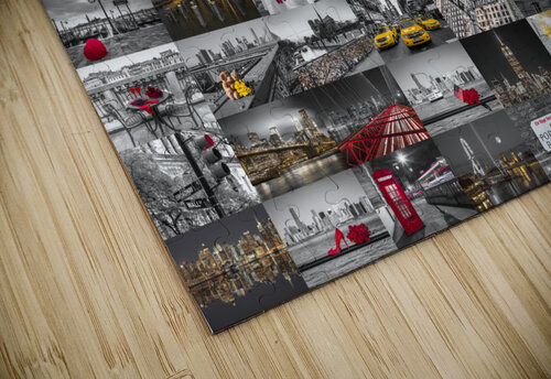 Cityscape Collage Assaf Frank puzzle