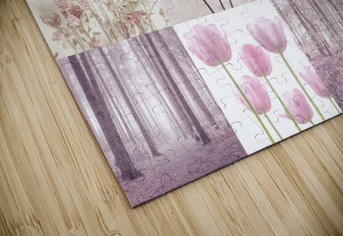 Pink Flora Set Assaf Frank puzzle