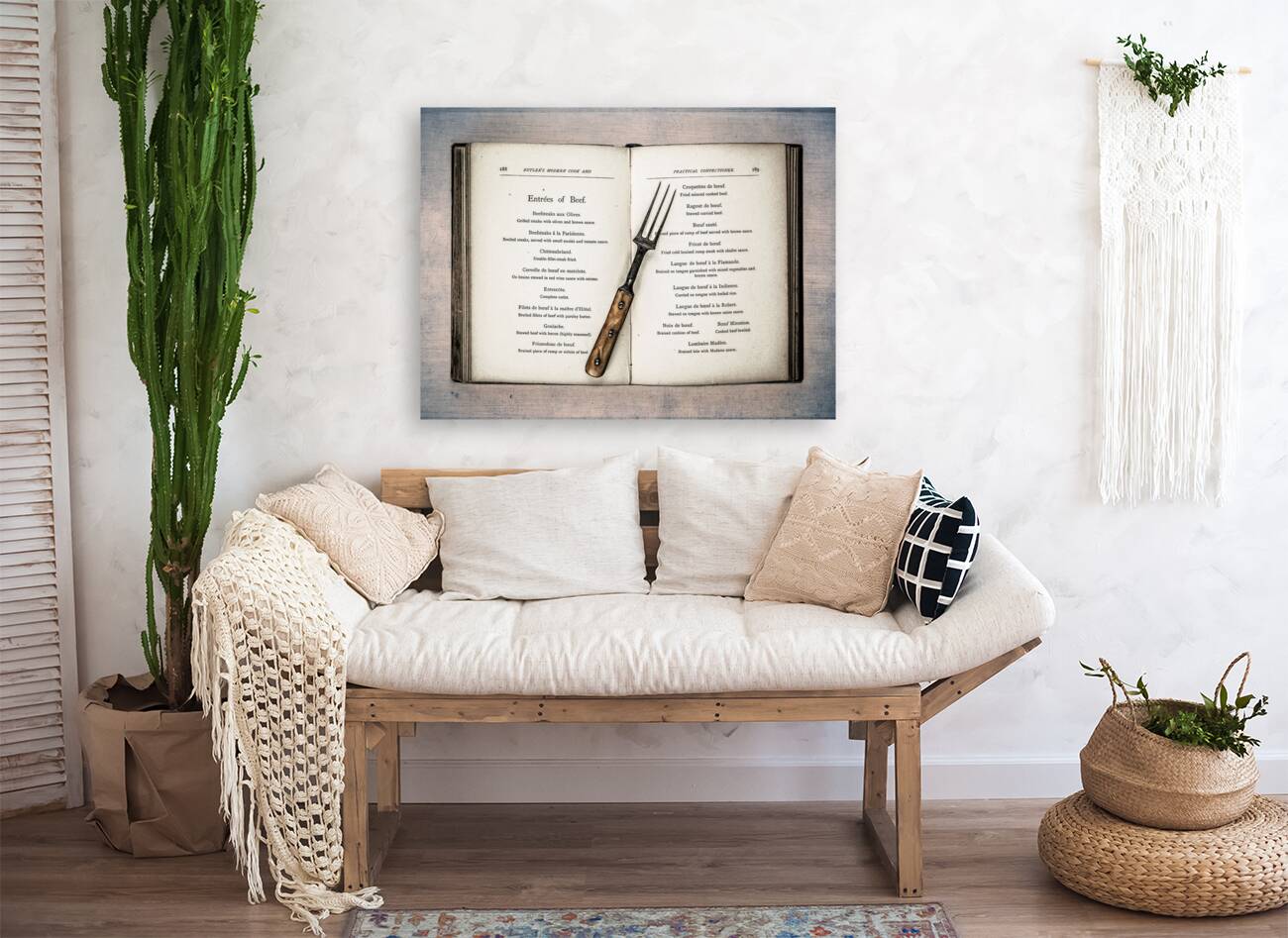 Old cookery book Reproduction