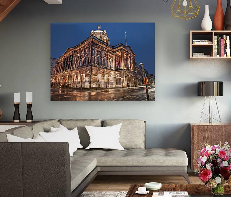 Town Hall Building Reproduction