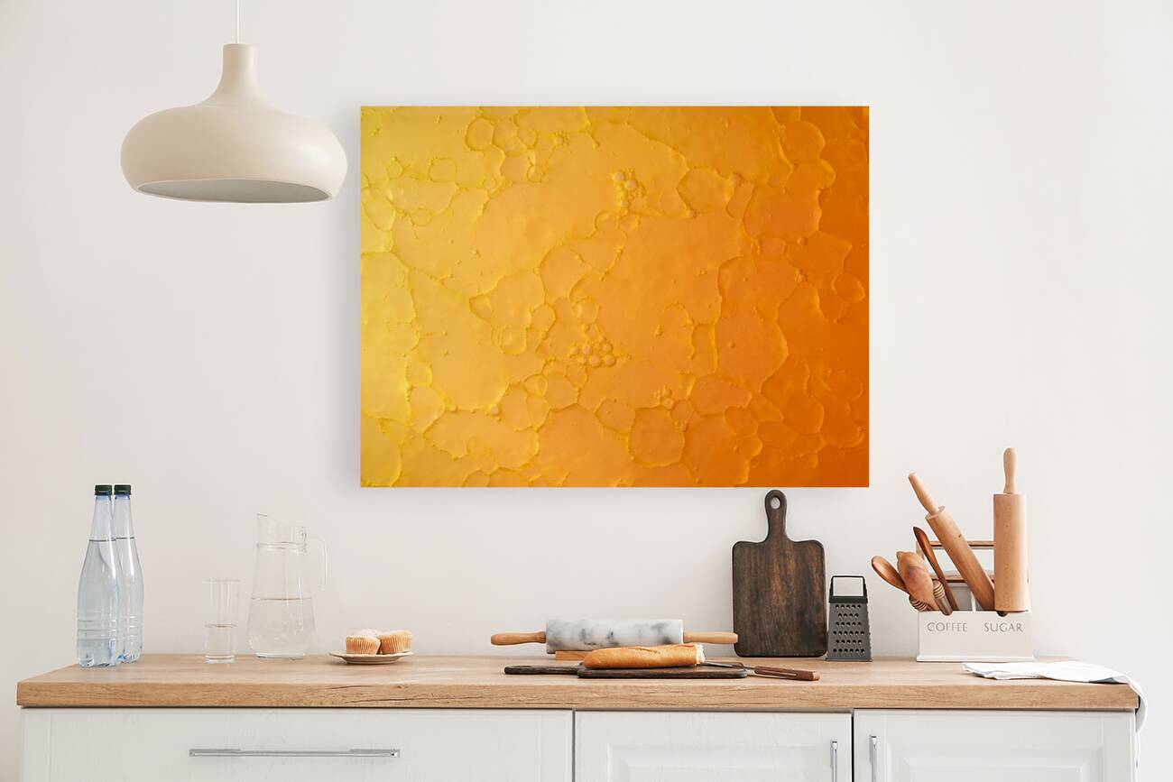Orange oil patterns Reproduction