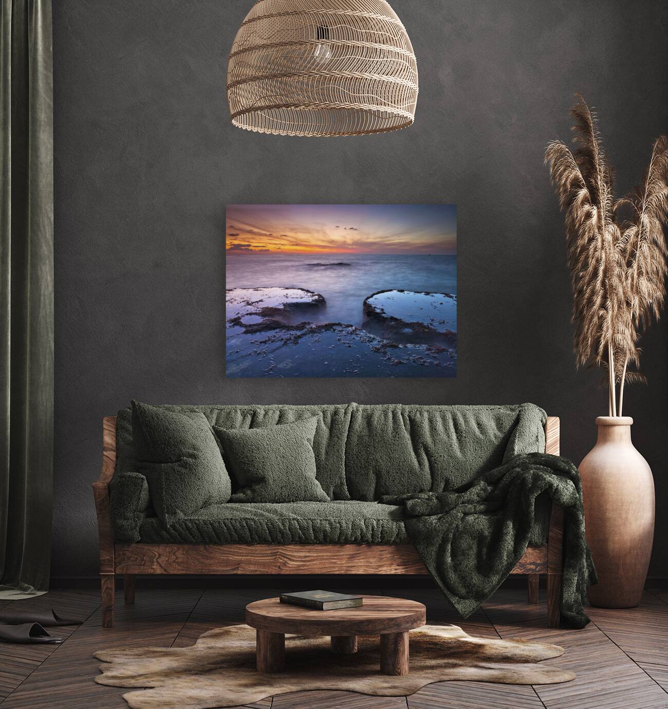 Tranquil Beach Reproduction
