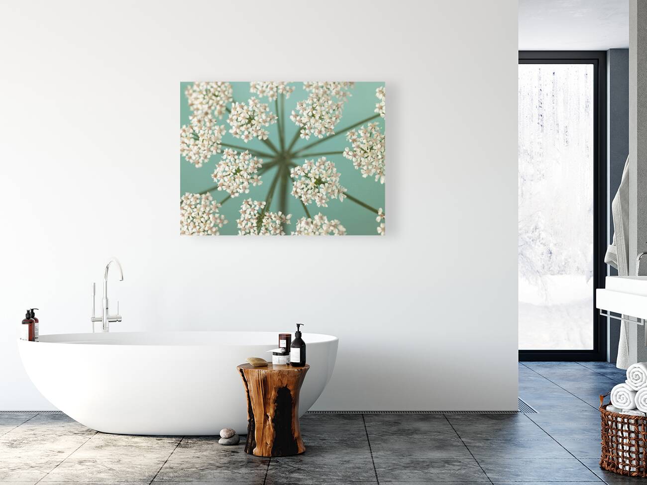 Delicate Blooms Reproduction
