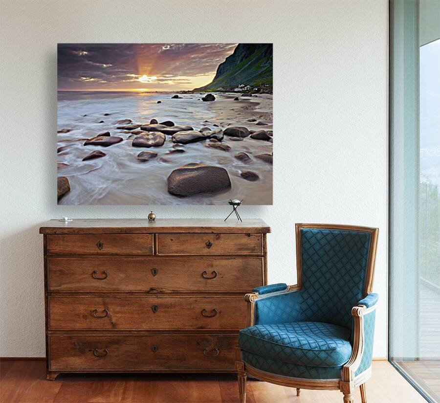 Rocky Coastline Reproduction