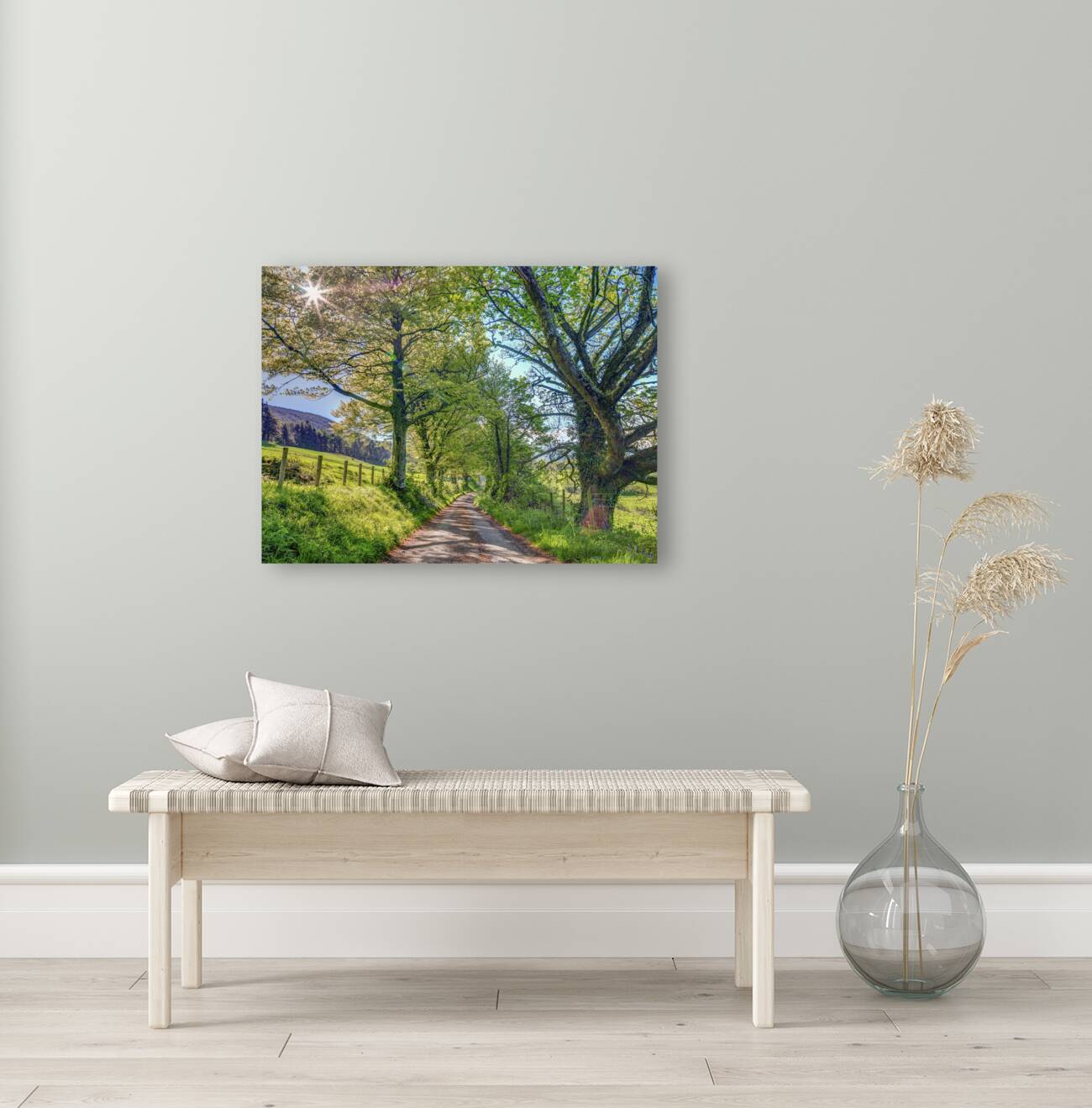 Countryside Road Reproduction