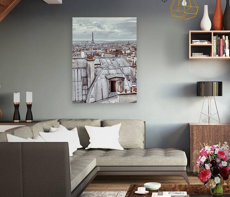 Montmartre Rooftops Reproduction