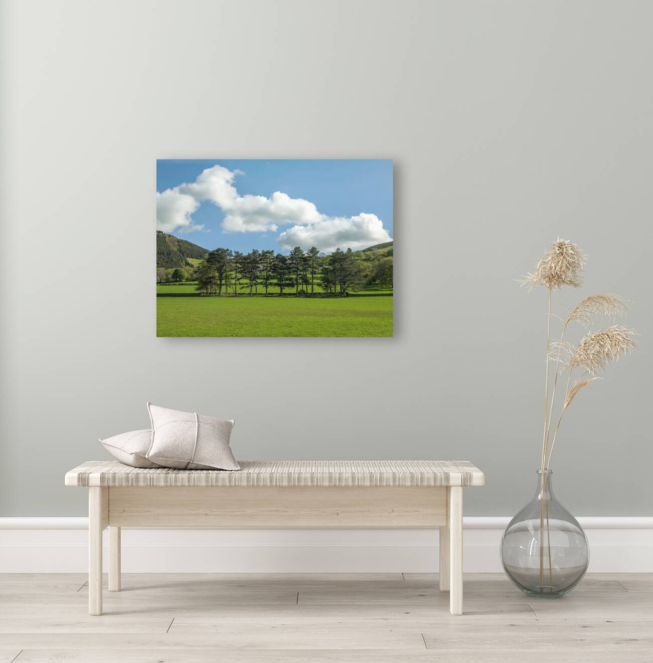 Countryside meadow Reproduction