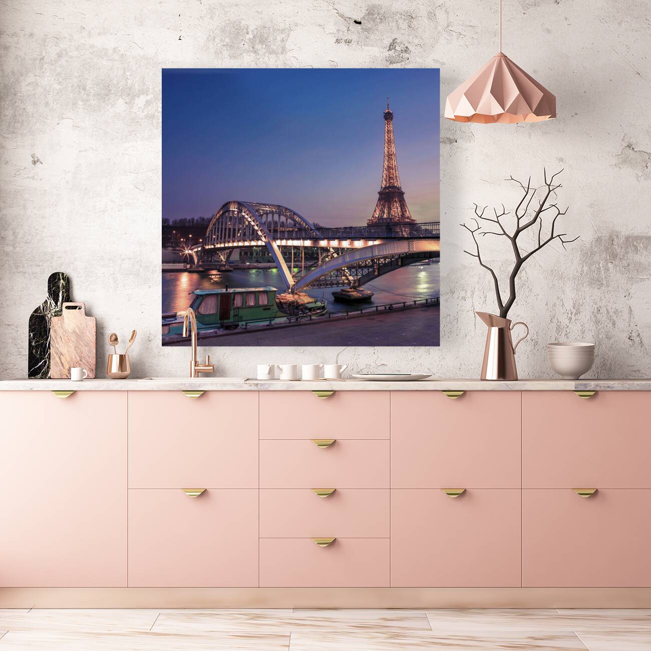 Paris Cityscape Reproduction