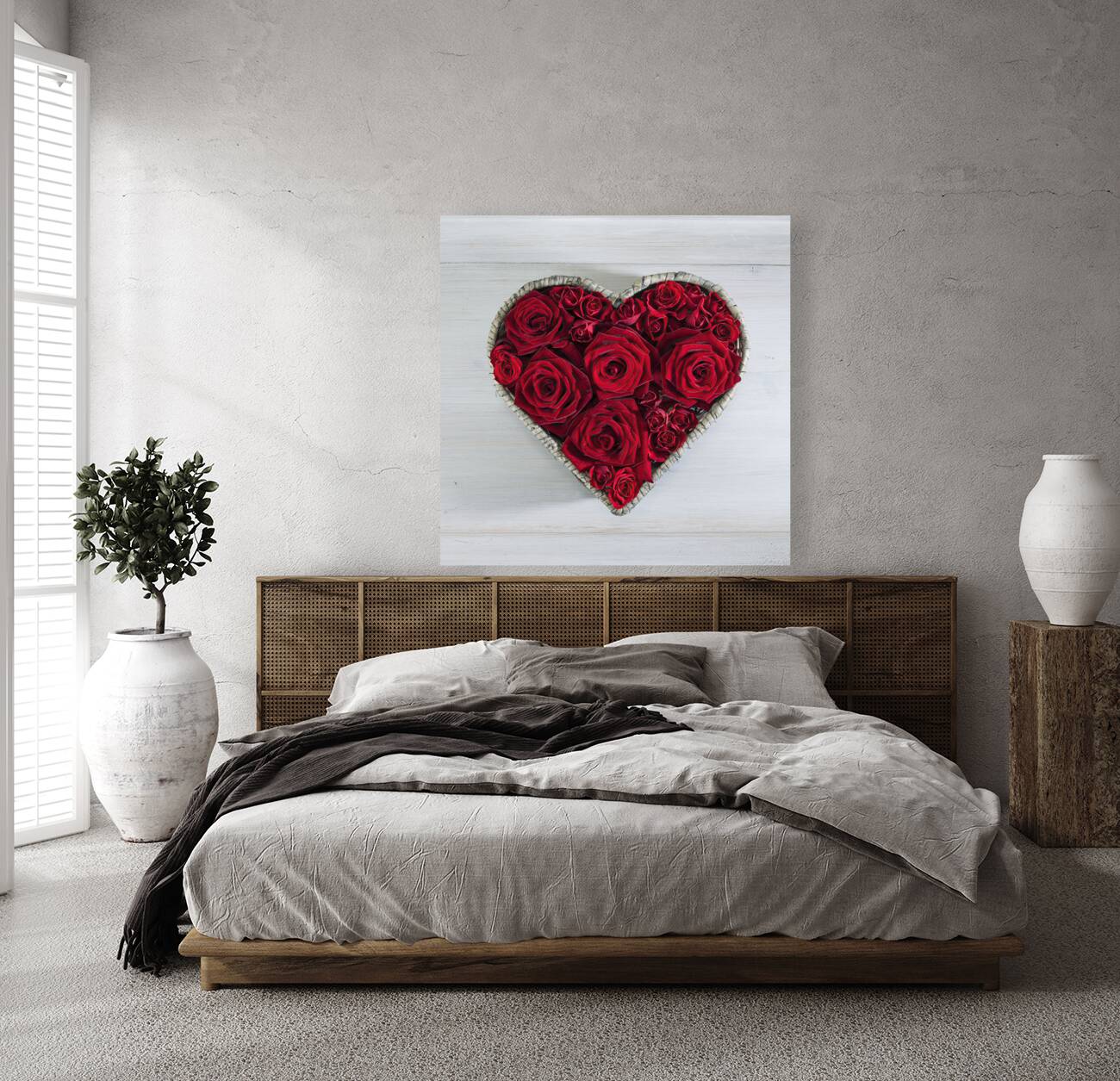 Rose Heart Reproduction