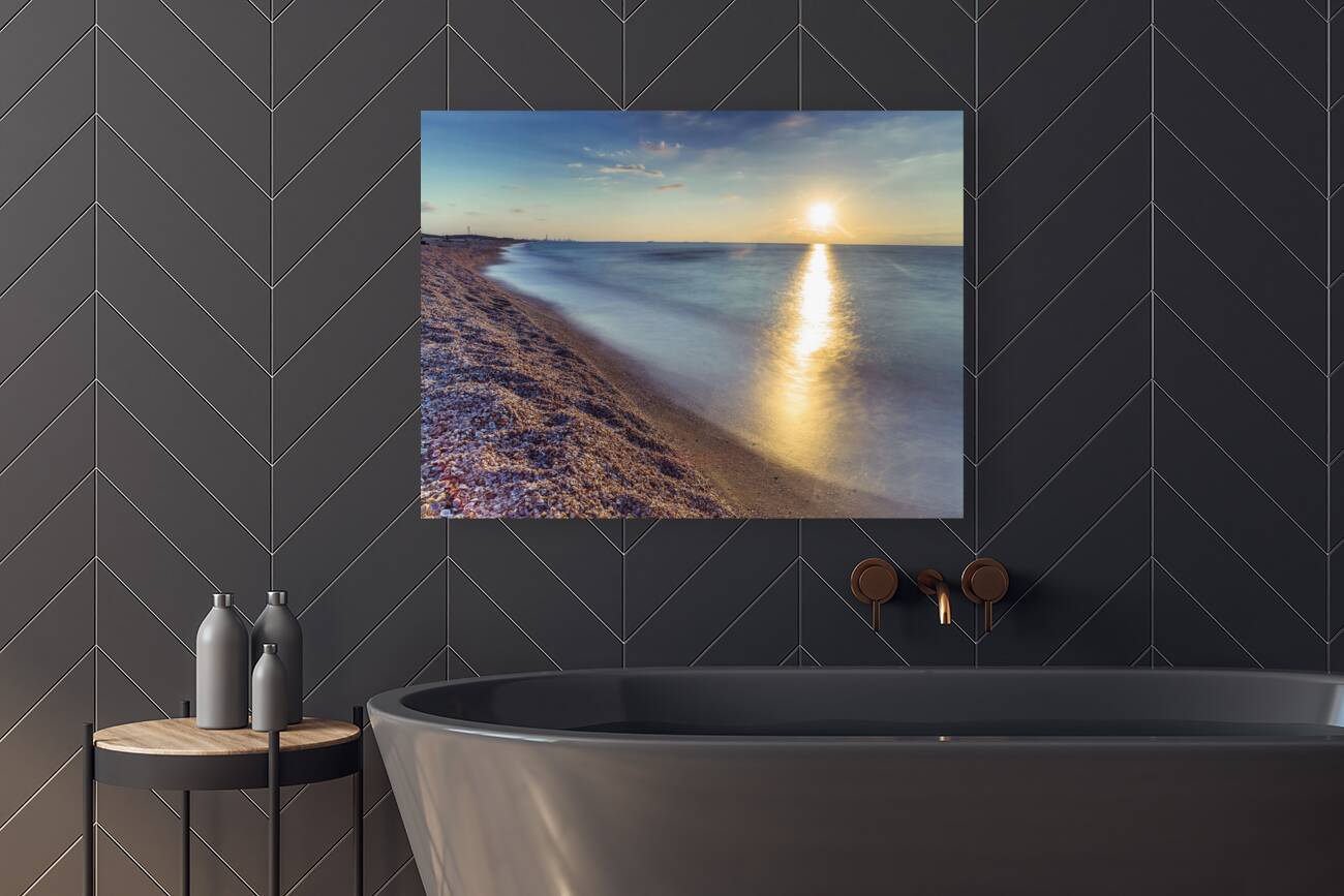 Sea Sunset Reproduction