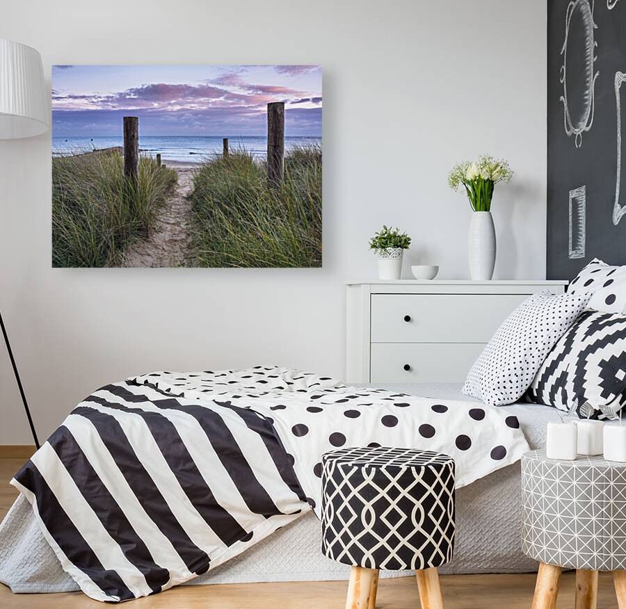 Tranquil beach Reproduction