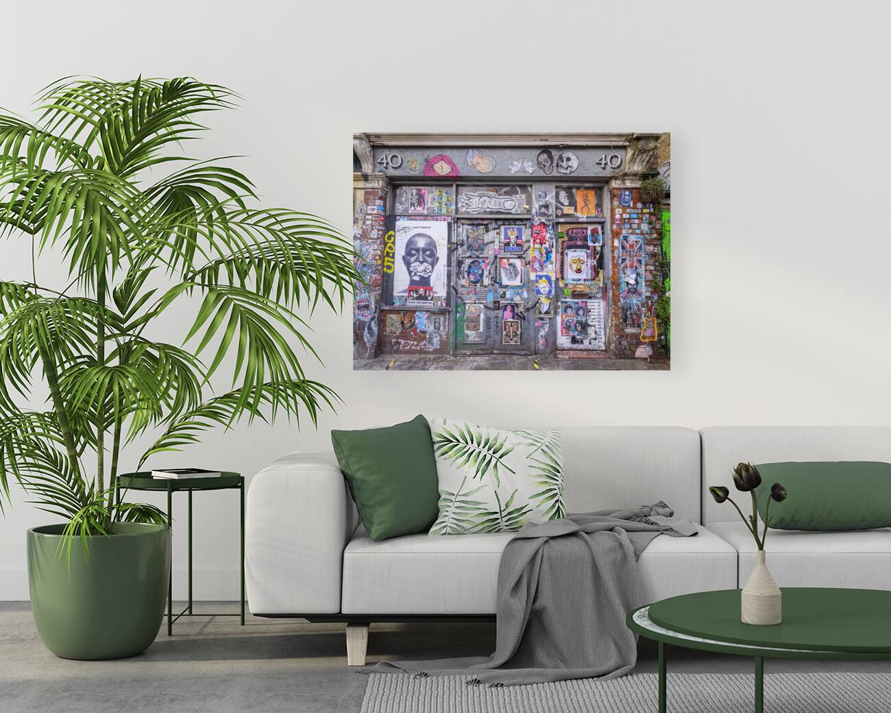 Graffiti lane Reproduction