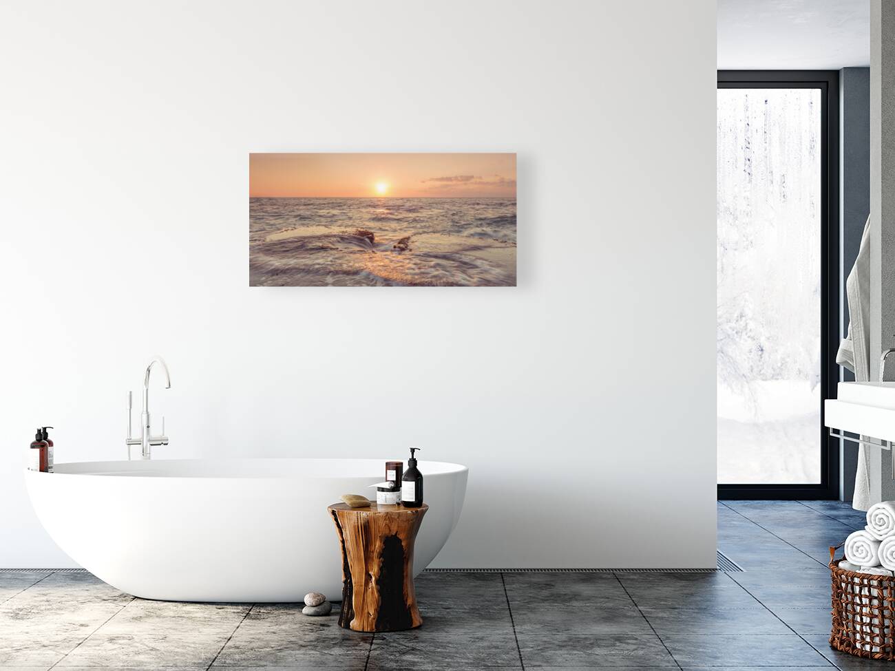 Sunset Beach Reproduction