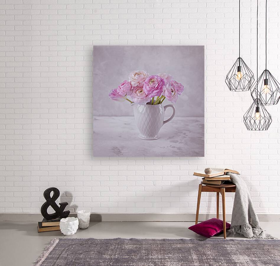 Ranunculus in a vase Reproduction
