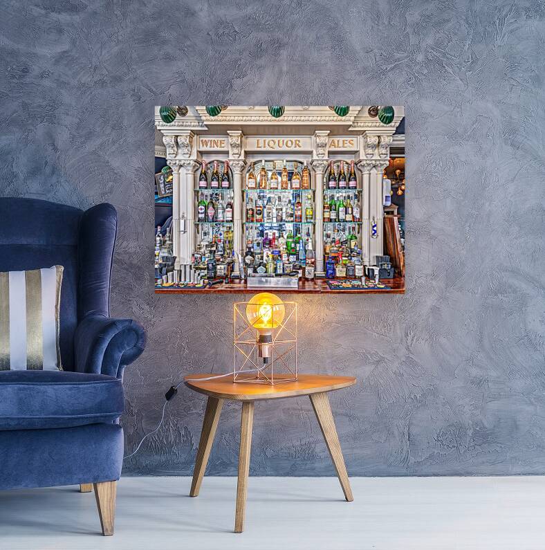 Vintage Spirits Showcase Reproduction