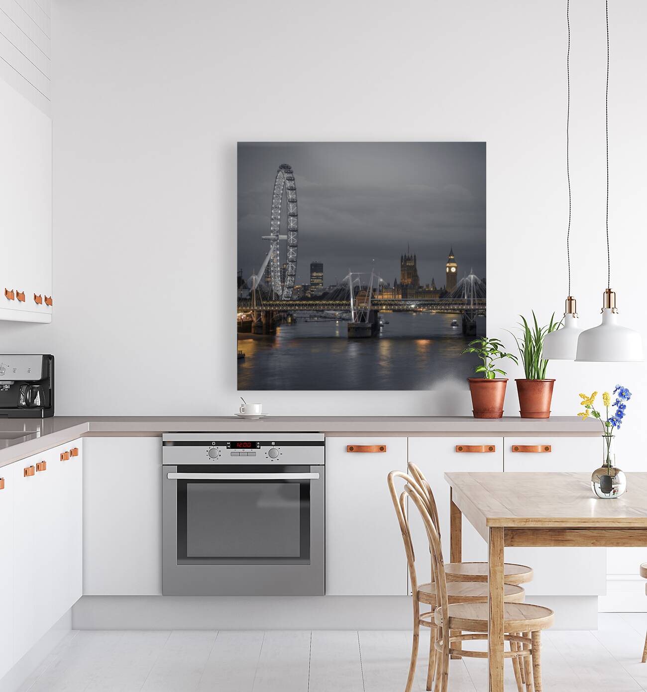 Nightfall Over the Thames Reproduction