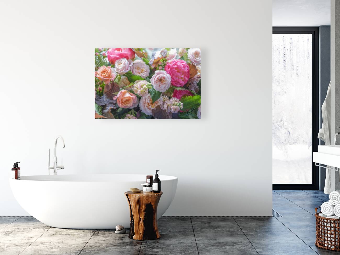 Mixed flowers Reproduction