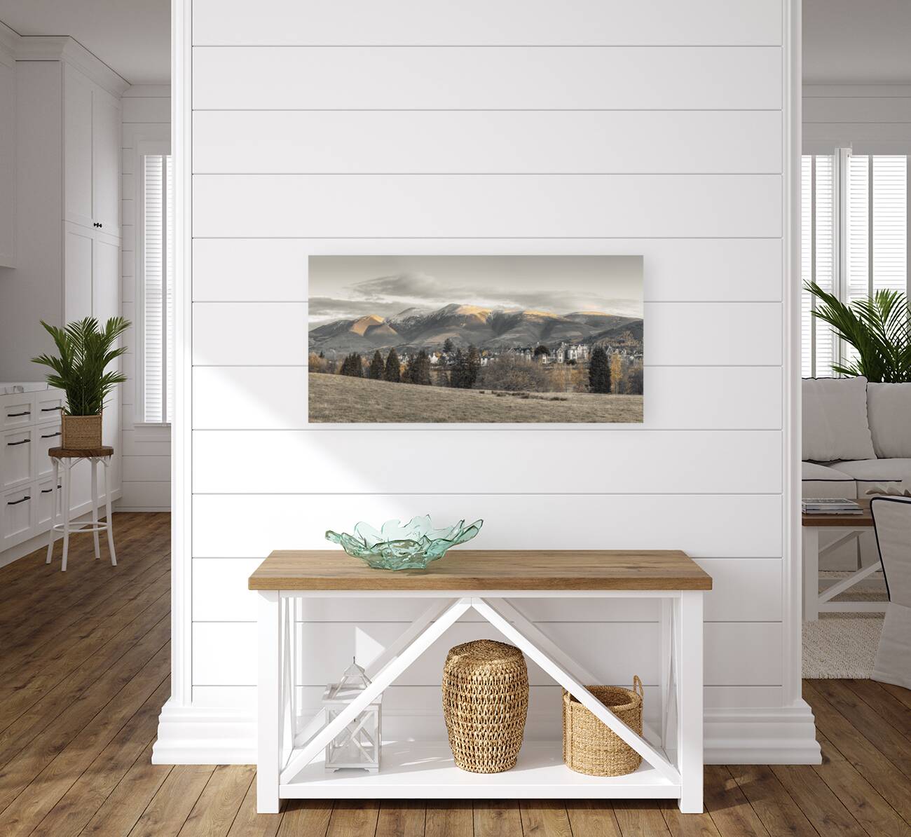 Mountainscape Marvel Reproduction