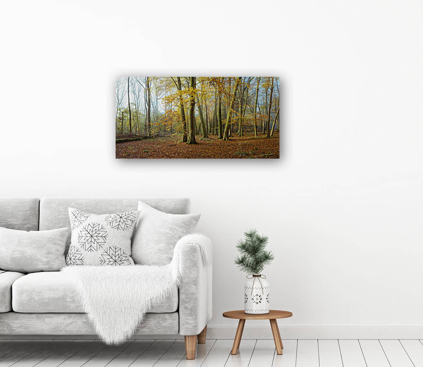Autumn forest Reproduction
