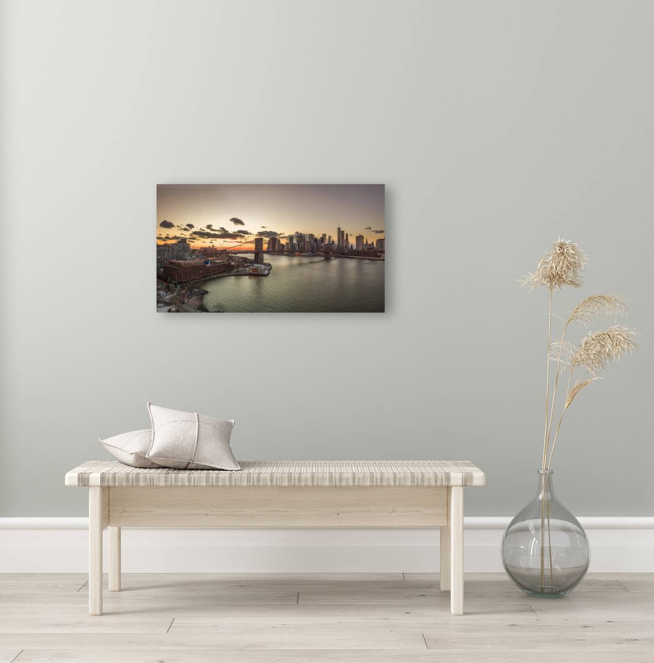 Lower Manhattan Skyline Reproduction