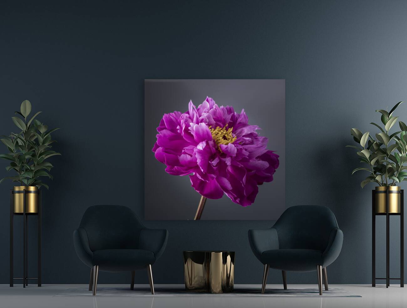 Peony flower Reproduction
