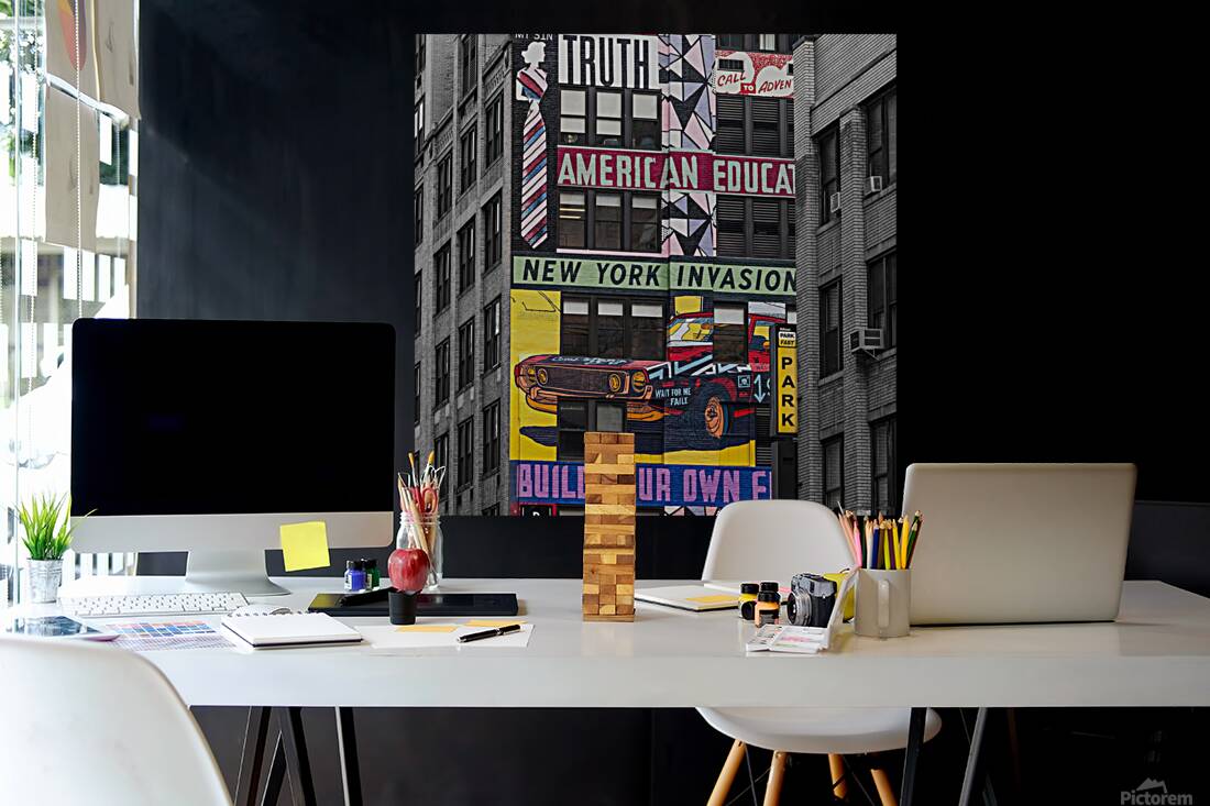 Advertisements on Buildings Reproduction