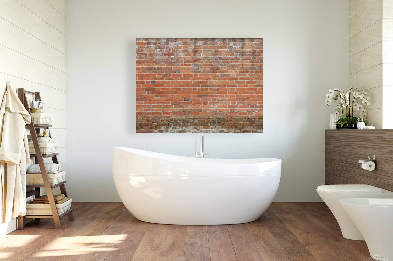 Classic Brick Wall Texture Reproduction