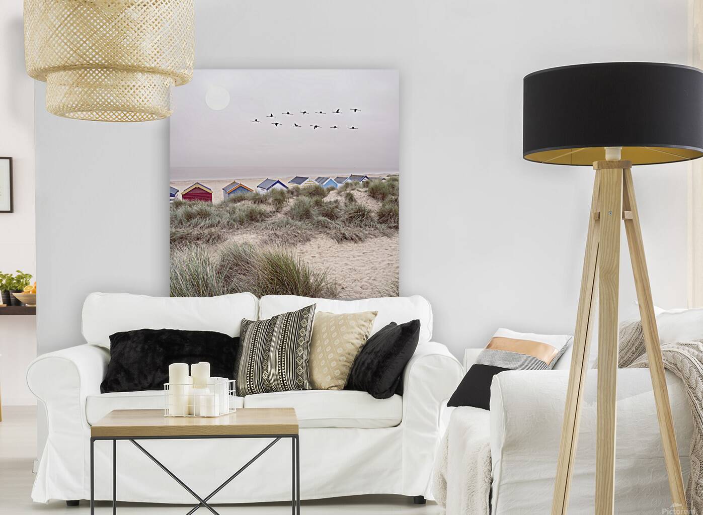Sandy Shore Escape Reproduction