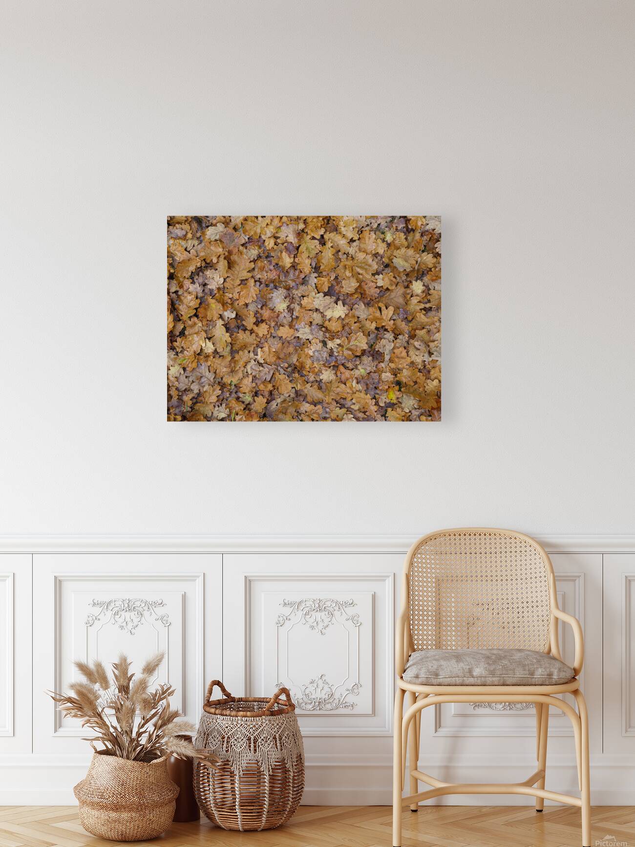 Golden Leaf Carpet Reproduction