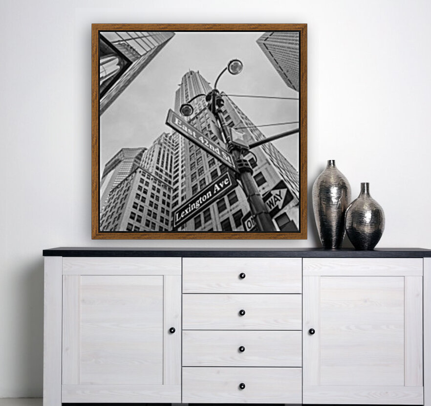 Chrysler Building in New York city Reproduction