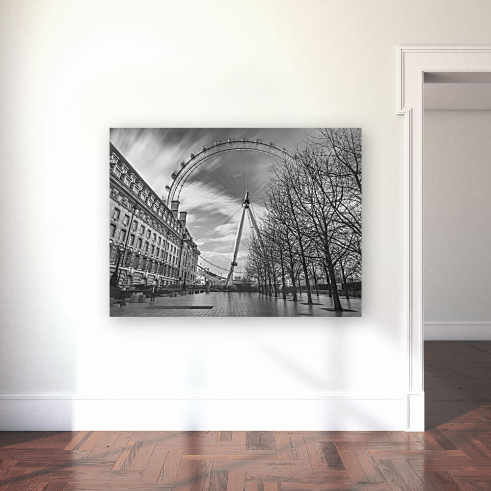 Millennium Wheel in city of London UK Reproduction